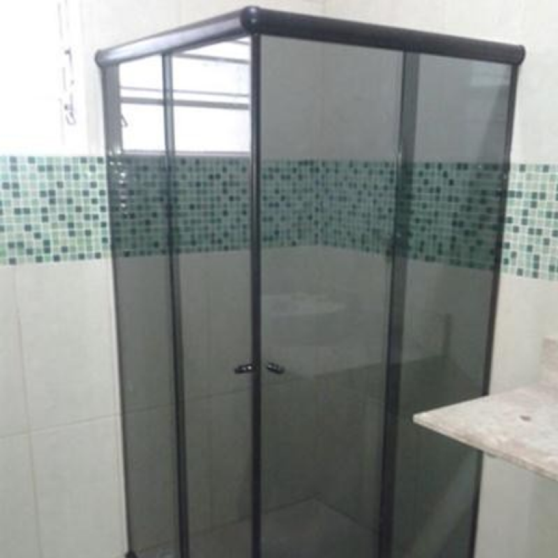 Box Blindex Banheiro Preços São Sebastião - Box de Banheiro Vidro