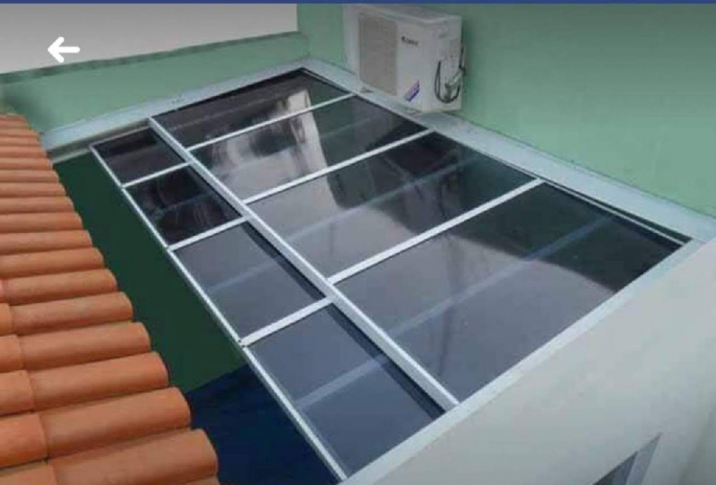 Cobertura de Vidro com Proteção Solar Vargem - Cobertura de Vidro para Pergolados