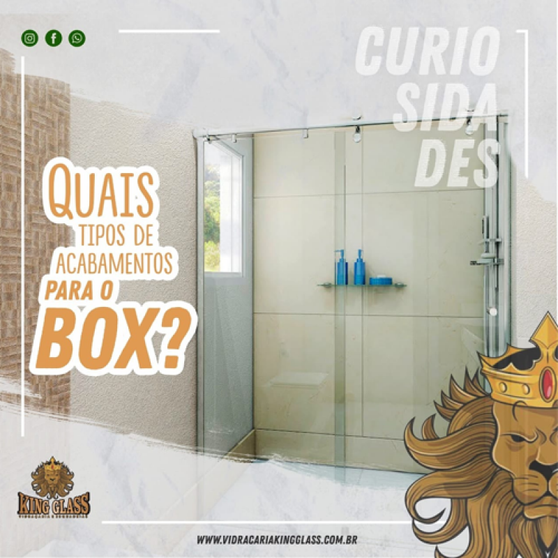 Fabricante de Box de Banheiro de Vidro Arujá - Box Banheiro