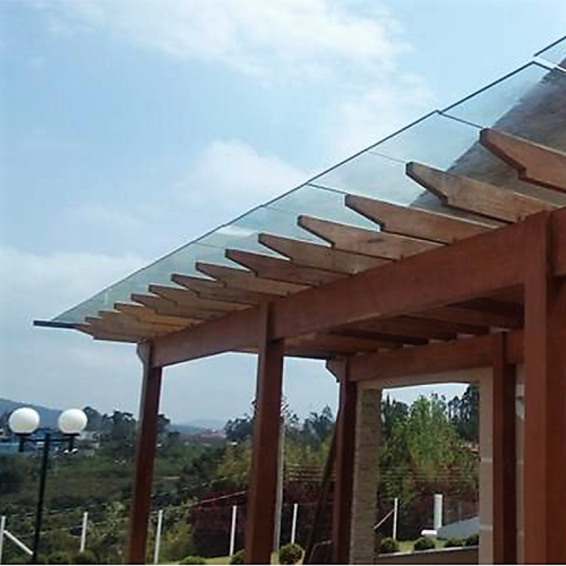 Fabricante de Cobertura de Vidro para Garagem Santo Antônio do Pinhal - Cobertura de Vidro Temperado
