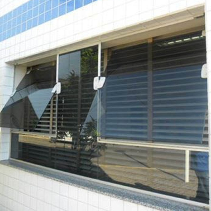 Janela de Vidro para Banheiro Orçamento Cosmópolis - Janela de Vidro para Banheiro