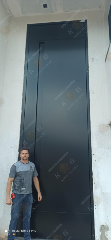 Loja de Porta em Acm com Fechadura Eletrônica Águas de São Pedro - Porta de Entrada em Acm