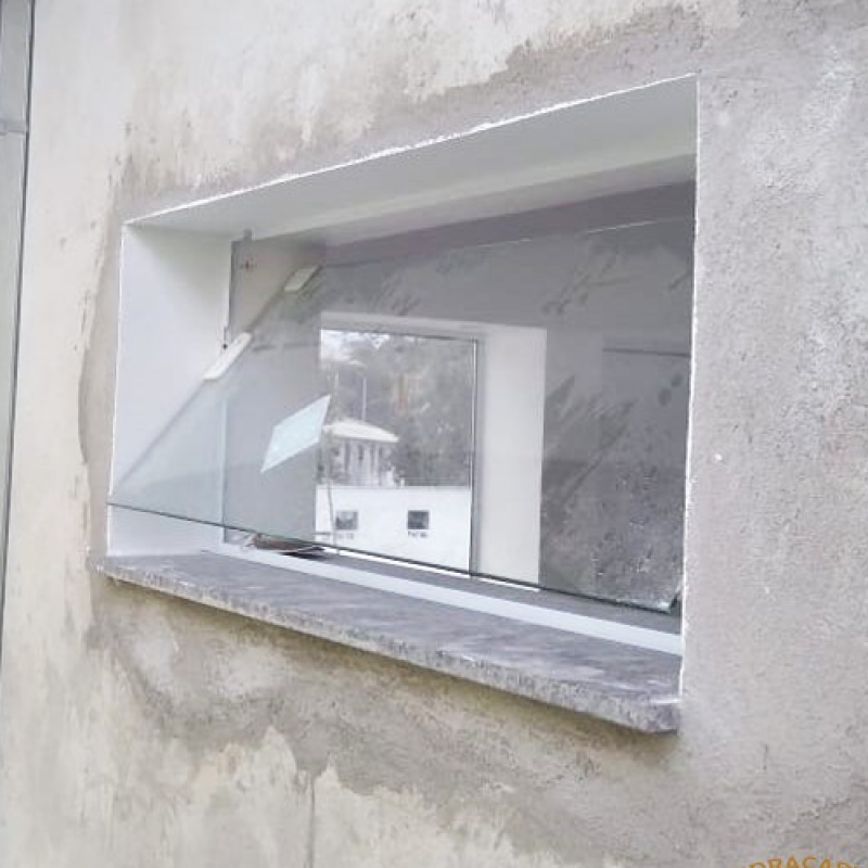 Orçamento de Janela de Vidro Basculante Horizontal Araçoiaba da Serra - Janela Basculante de Vidro para Cozinha