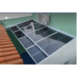 cobertura de vidro com proteção solar Bertioga