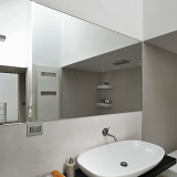 espelhos para banheiro com prateleiras de vidro Águas de São Pedro