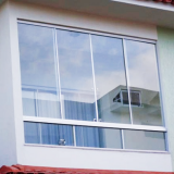 janela de vidro para quarto São José dos Campos